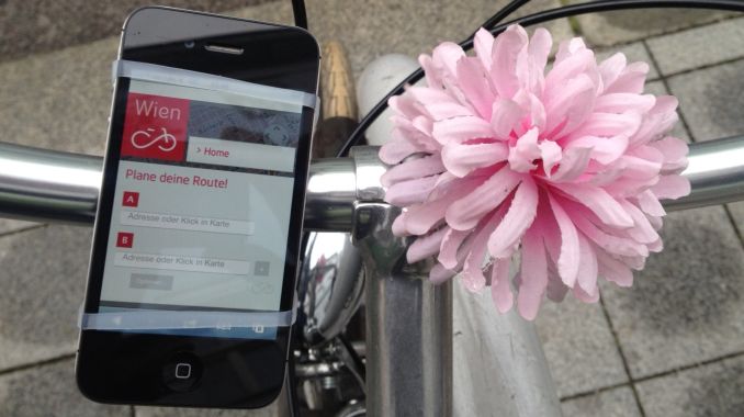 Smartphone Blume Radlenker Bike Navi