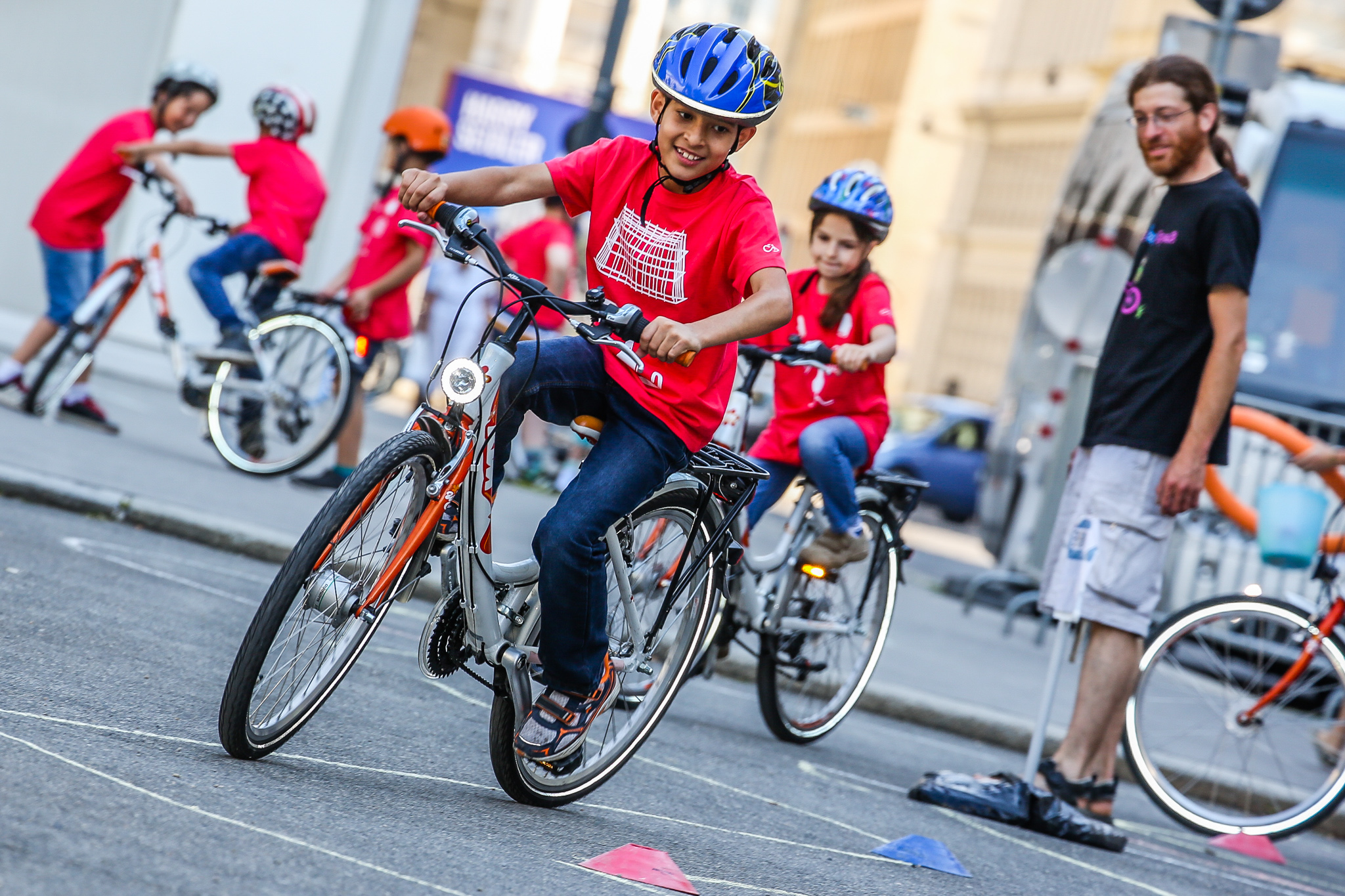 Fahrradübungsplätze sind jetzt Kinder können