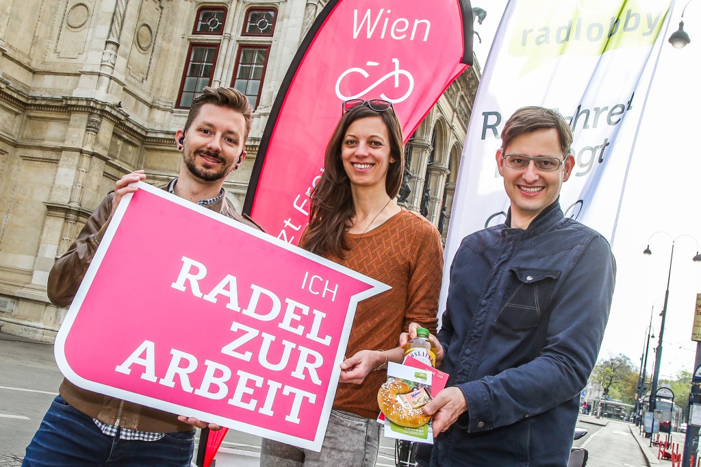 Daniel Pernold, Judith Wittrich, AK Wien), Martin Blum, Radverkehrsbeauftragter