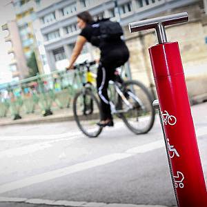 Wiener Pumpe gratis Luft für Räder - Fahrrad Wien