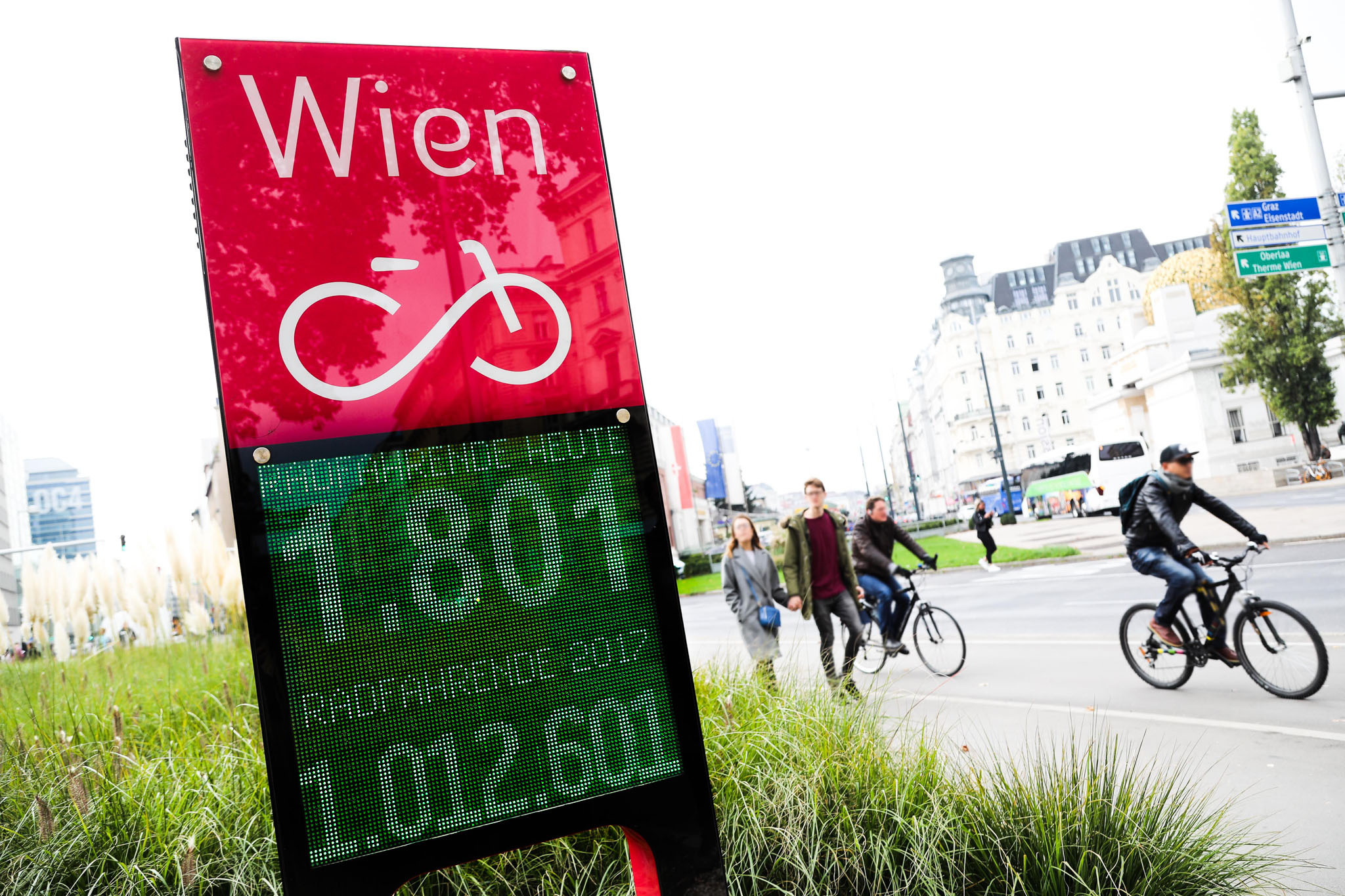 Radverkehr messen - Fahrrad Wien
