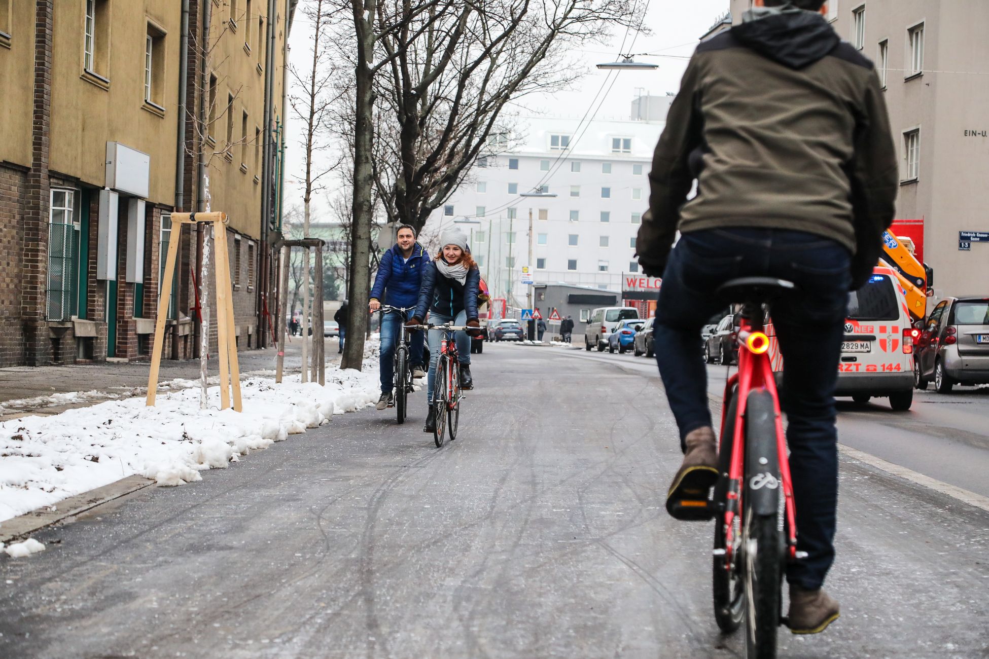 Mit dem Rad zu mehr Bewegung Fahrrad Wien