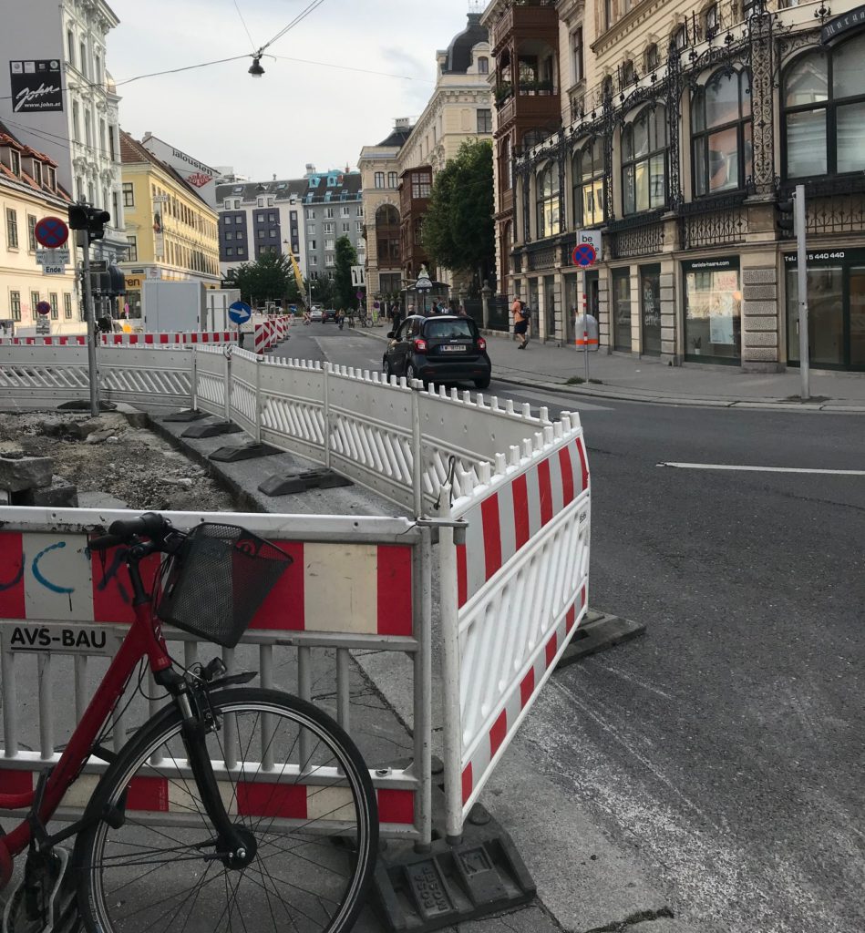 Baustelle Margaretenstraße