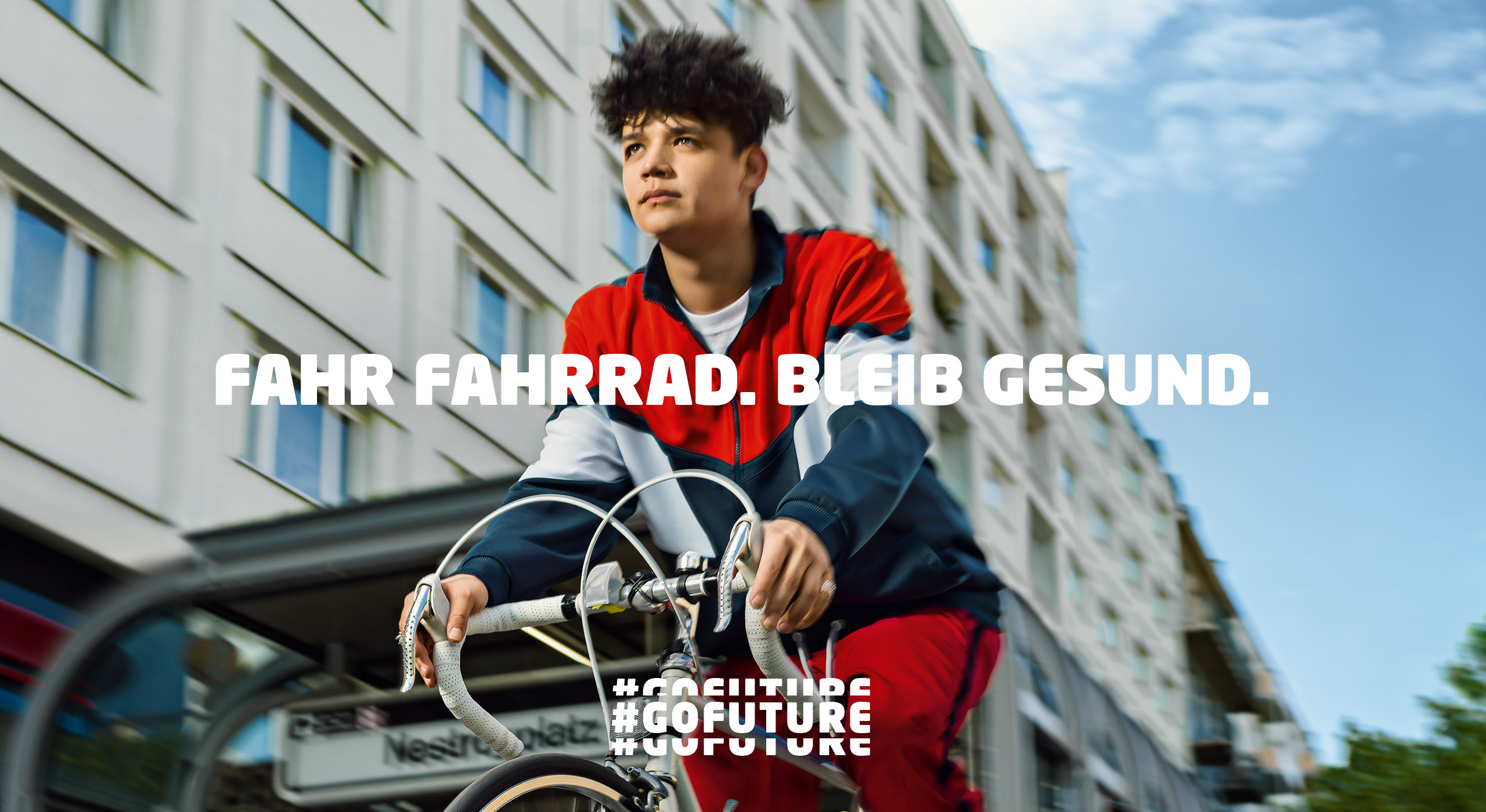 Fahr Fahrrad. Bleib gesund. Sicher und gesund zur Schule | Fahrrad Wien