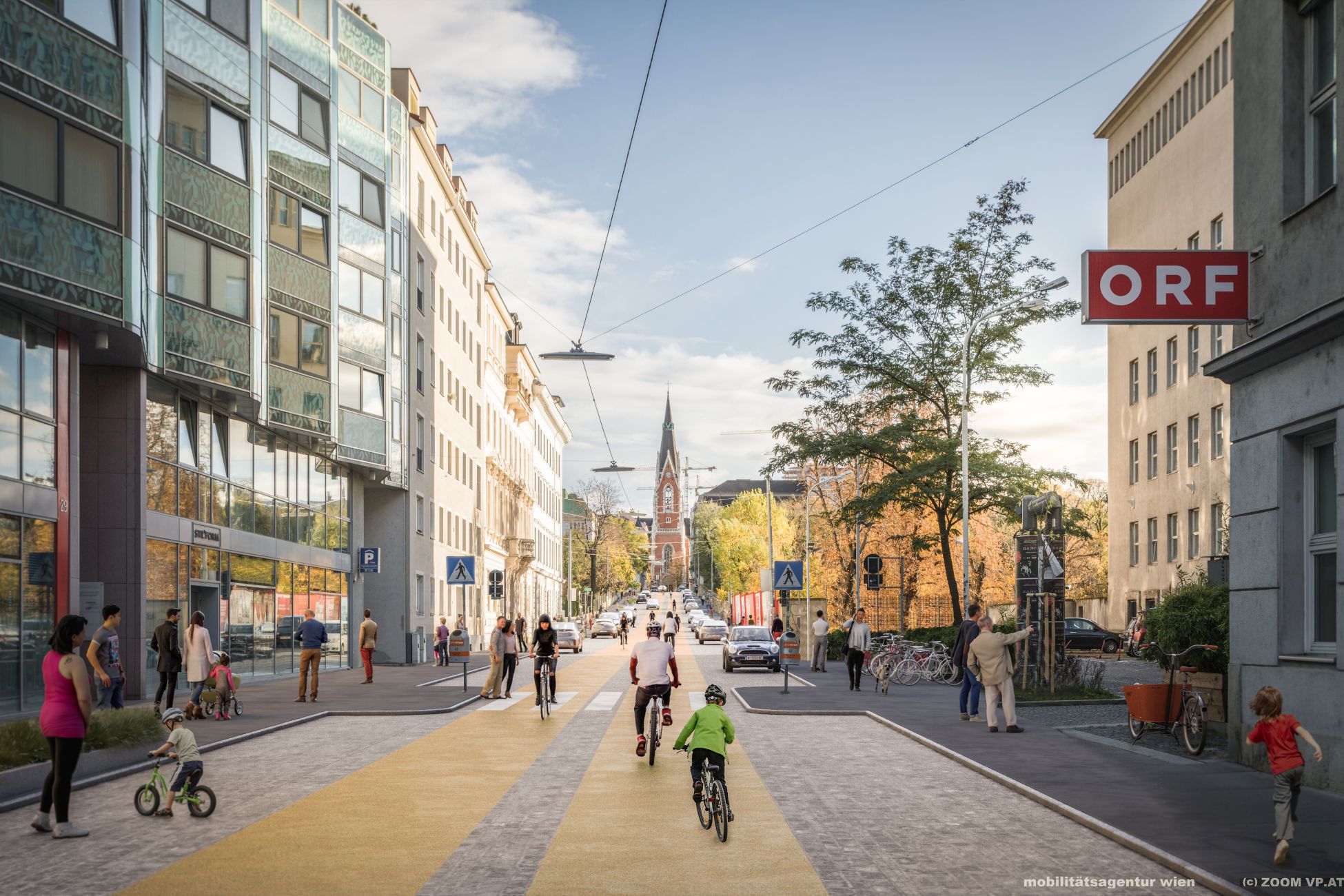 Visualisierung Argentinierstraße