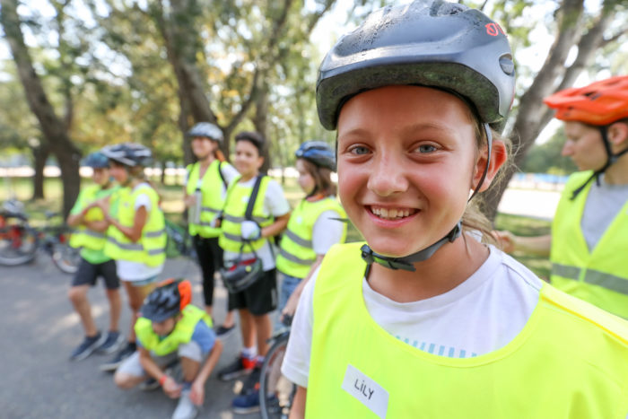 Sommer-Radcamp der Mobilitätsagentur Wien