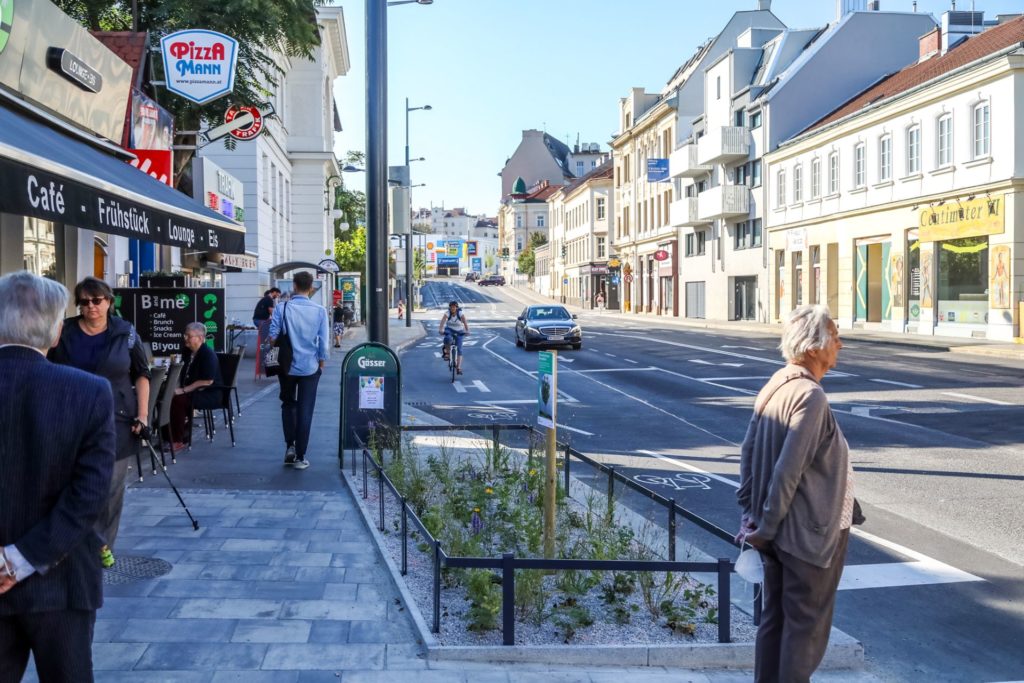 Das Gersthofer Platzl in Währing wurde in den letzten Monaten attraktiviert und zu einem neuen Grätzlzentrum ausgebaut.