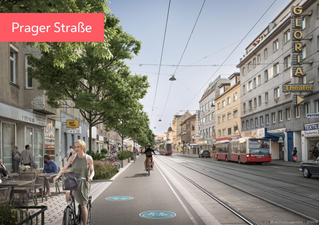 Rendering zur Prager Straße