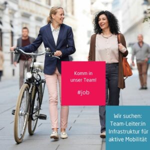 Leiterin oder einen Leiter für Infrastruktur für umweltverträgliche Mobilität in Wien